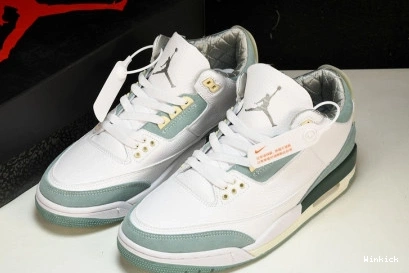Air GREEN WHITE “ 3 Jordan DT8532-130 0826